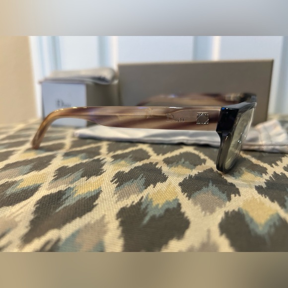 EUC Christian Dior prescription eyeglass frames CD3179 HV2 purple gray pink tan - Picture 5 of 10